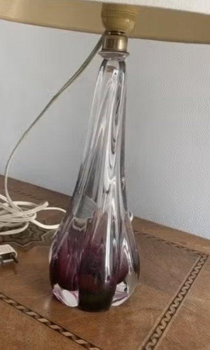 kristallen lamp, Ophalen