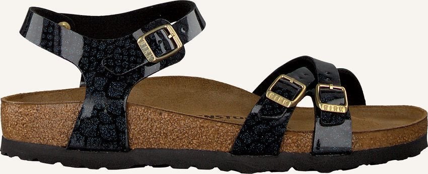 Birkenstock sandalen Kumba Magic snake maat 38 nieuw in doos, Zwart, Nieuw, Birkenstock, Sandalen of Muiltjes