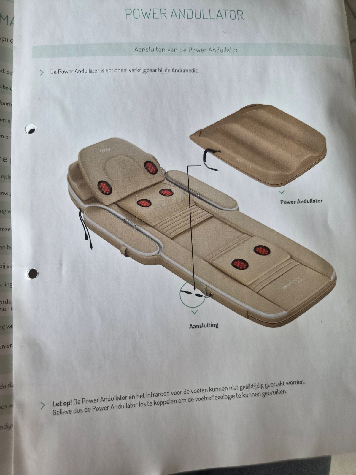 matelas d'andullation avec accessoires, Sports & Fitness, Produits de massage, Enlèvement
