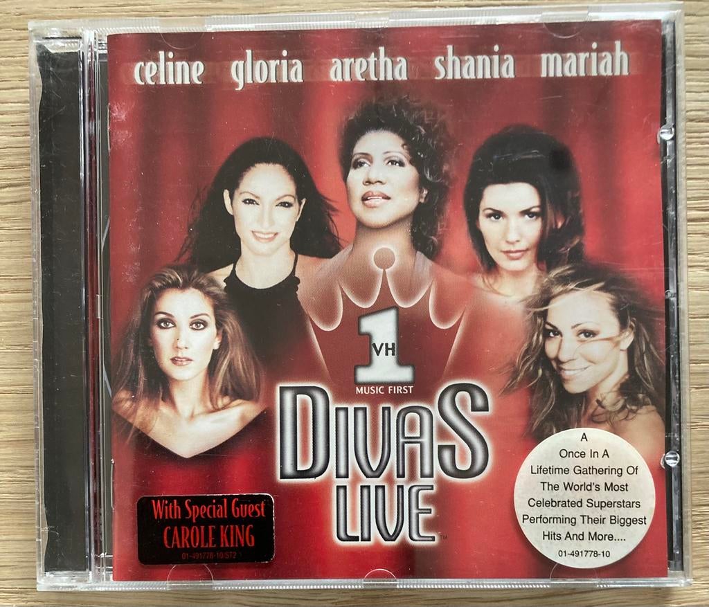 Divas Live - Celine Dion, Gloria Estefan…., Ophalen, Zo goed als nieuw
