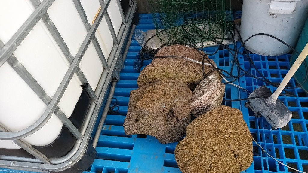 lavastenen, Tuin en Terras, Ophalen, Gebruikt, Overige typen, Lava