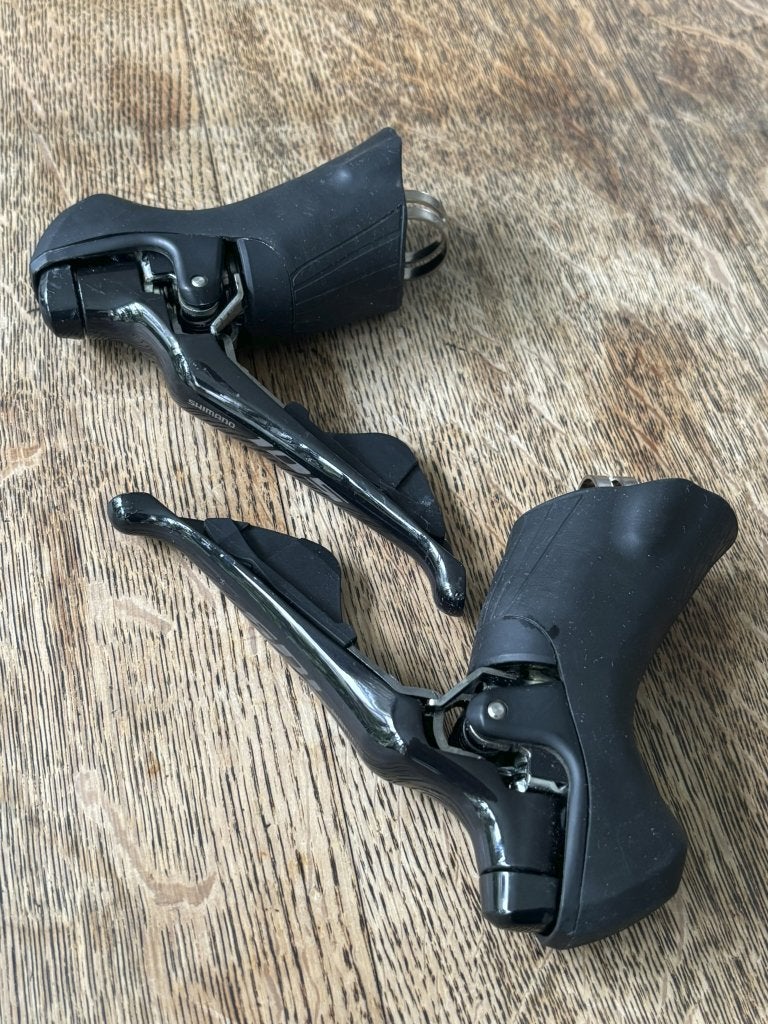 Gravel shifters - Shimano 105, Fietsen en Brommers, Fietsonderdelen, Gebruikt, Shimano 105, Ophalen of Verzenden, Aluminium