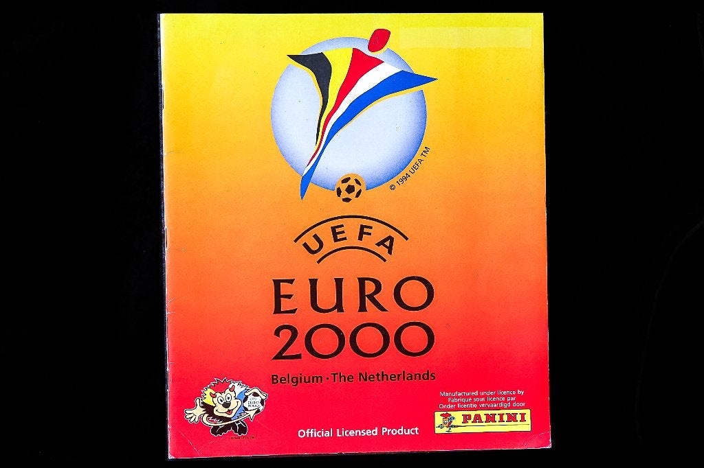 Panini sticker album voetbal ' EK Euro 2000 ' -volledig-, Ophalen of Verzenden, Zo goed als nieuw, Poster, Plaatje of Sticker