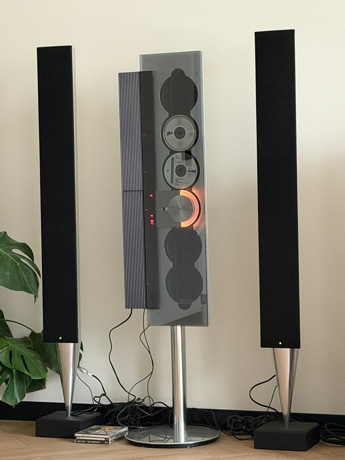 B&O Set Beosound 9000 MK2 CD speler Bang&Olufsen Beolan 8000, Ophalen, Zo goed als nieuw, Wisselaar