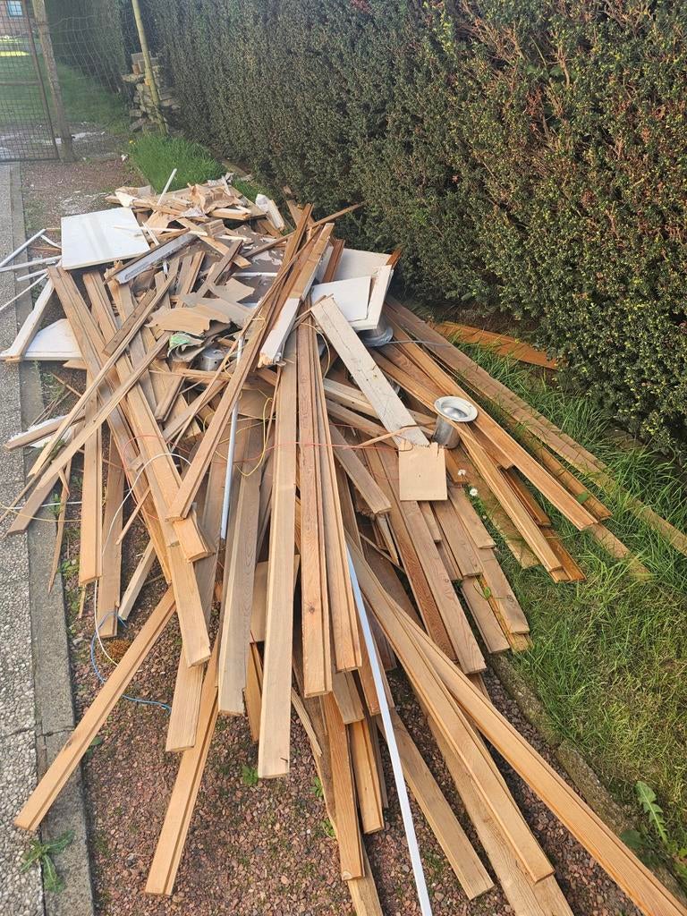 Bois pour chauffage à donner