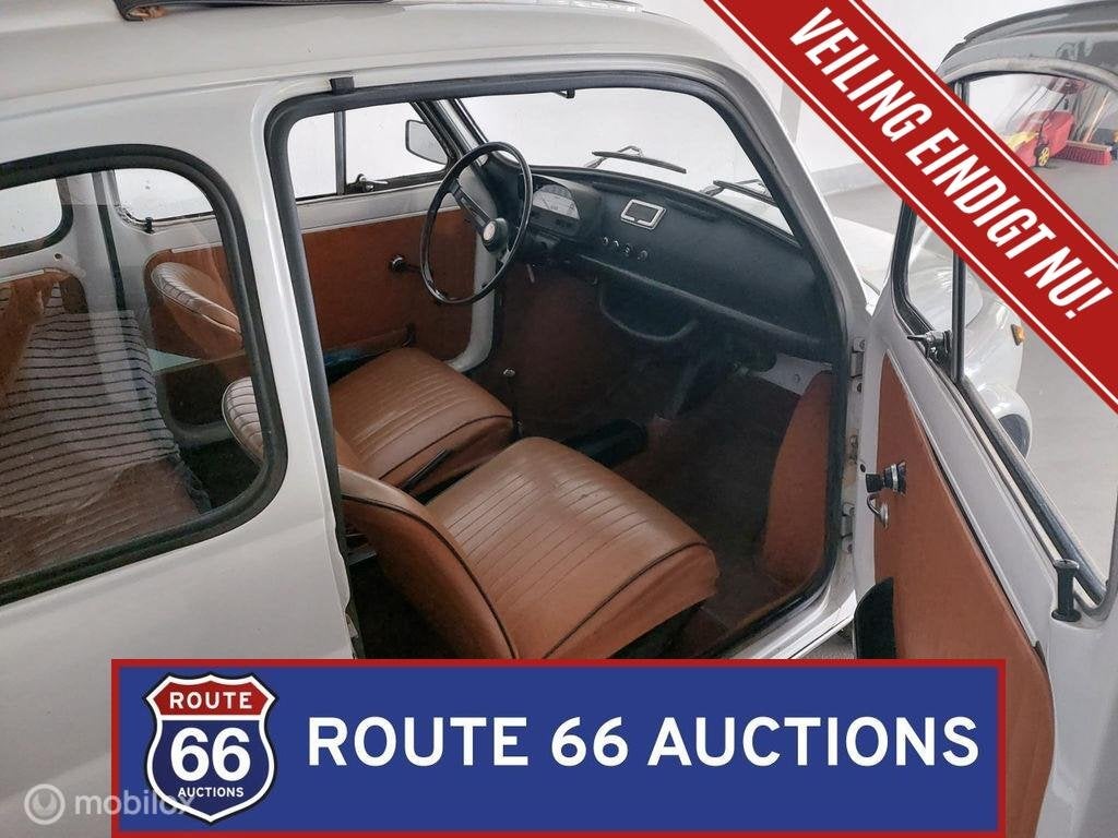 Fiat 500 F | 1969 | Route 66 Auctions, Achat, Entreprise, Boîte manuelle, Autre carrosserie