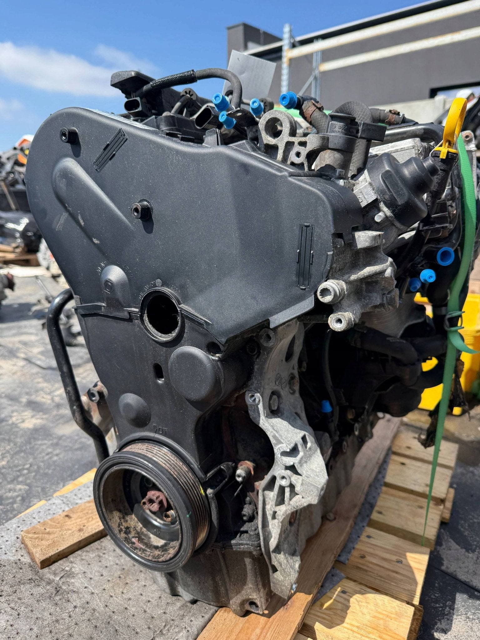 Moteur CUUD Complet VW JETTA BEETLE CADDY YETI GOLF SCIROCCO, Verzenden, Gebruikt, Overige automerken