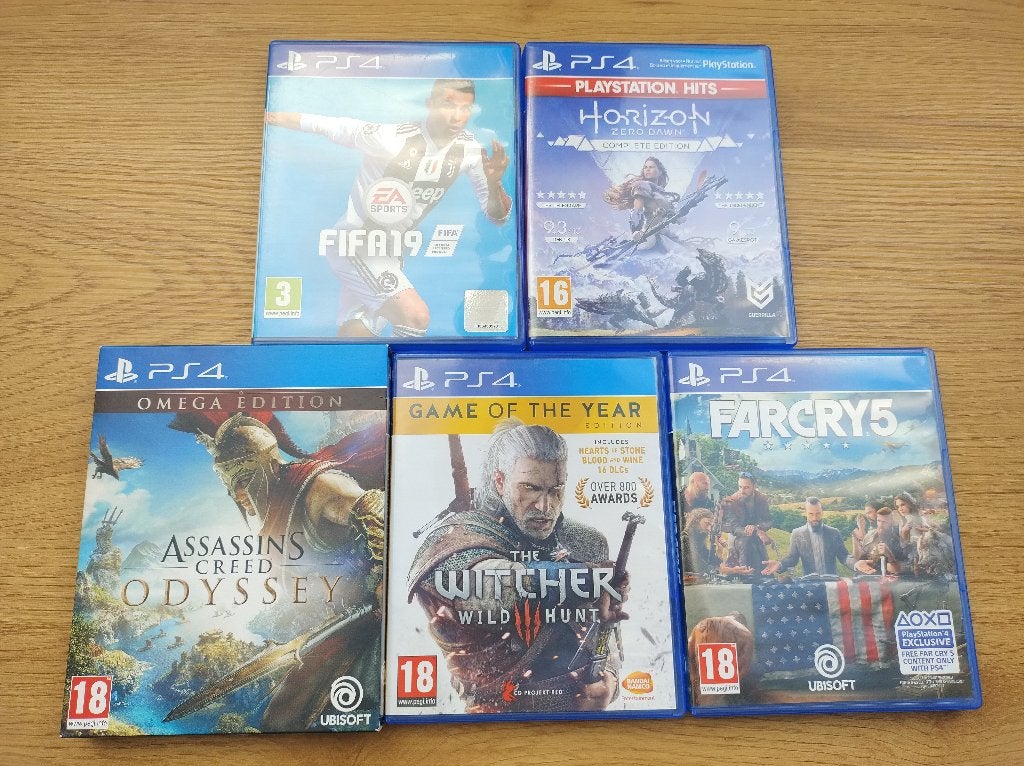PS4 Games, Ophalen, Gebruikt