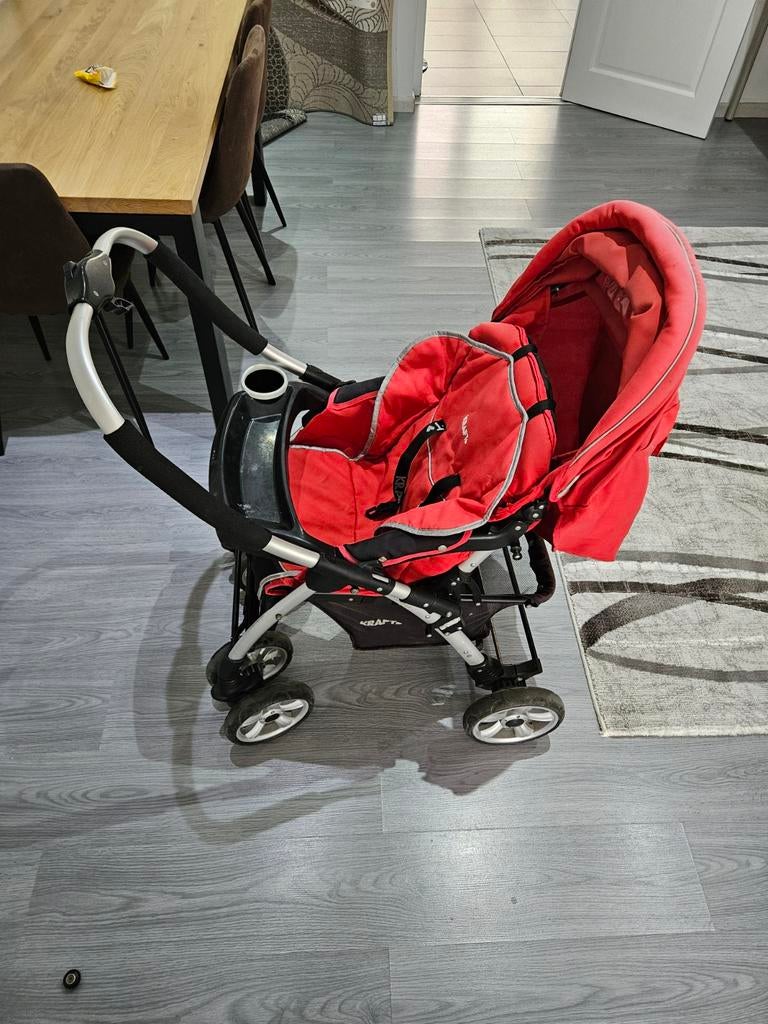 Poussette Bebe Marque Kraft, Enlèvement