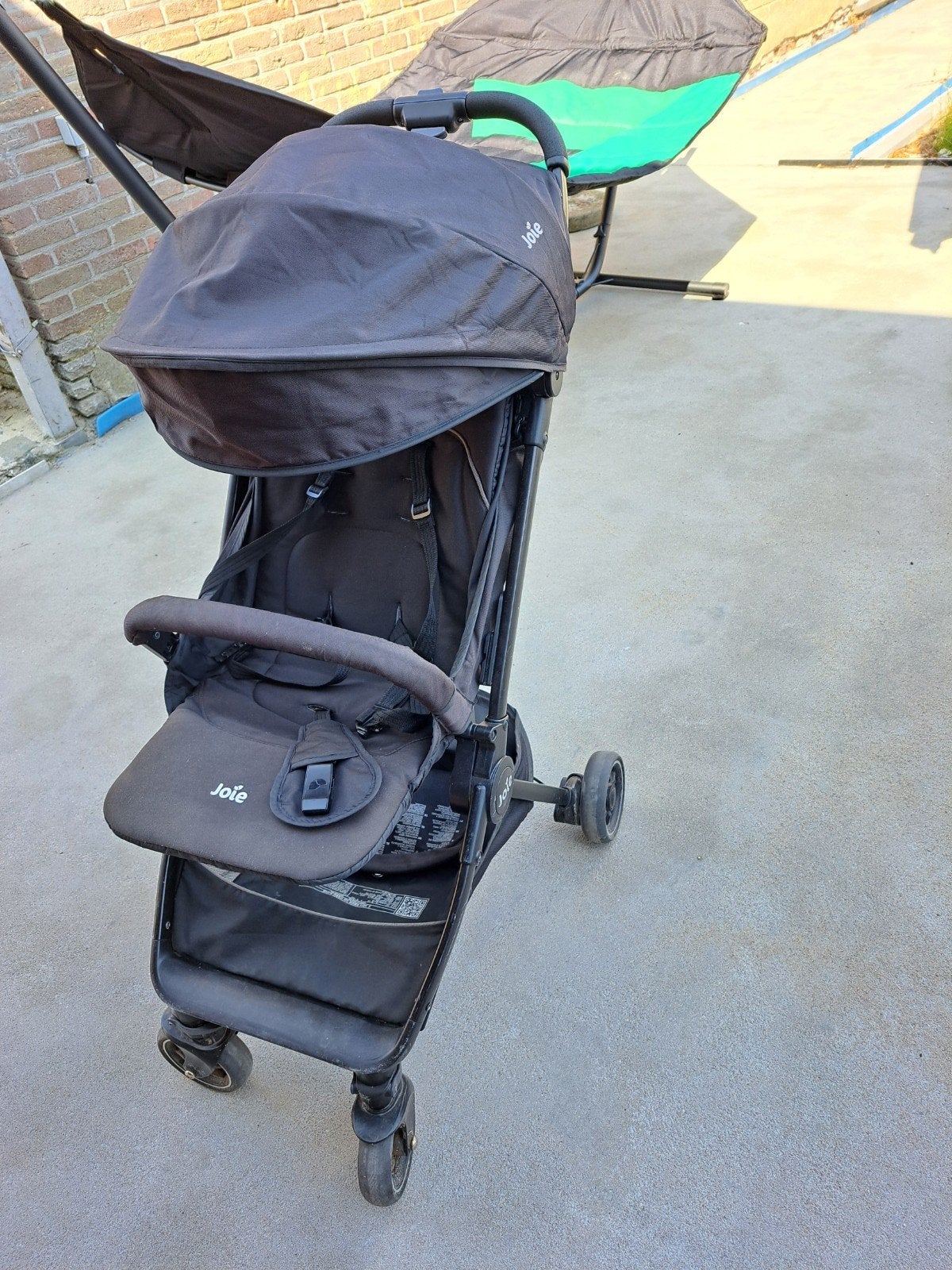 Joie mega compacte reisbuggy, Kinderen en Baby's, Buggy's, Ophalen of Verzenden, Zonnekap
