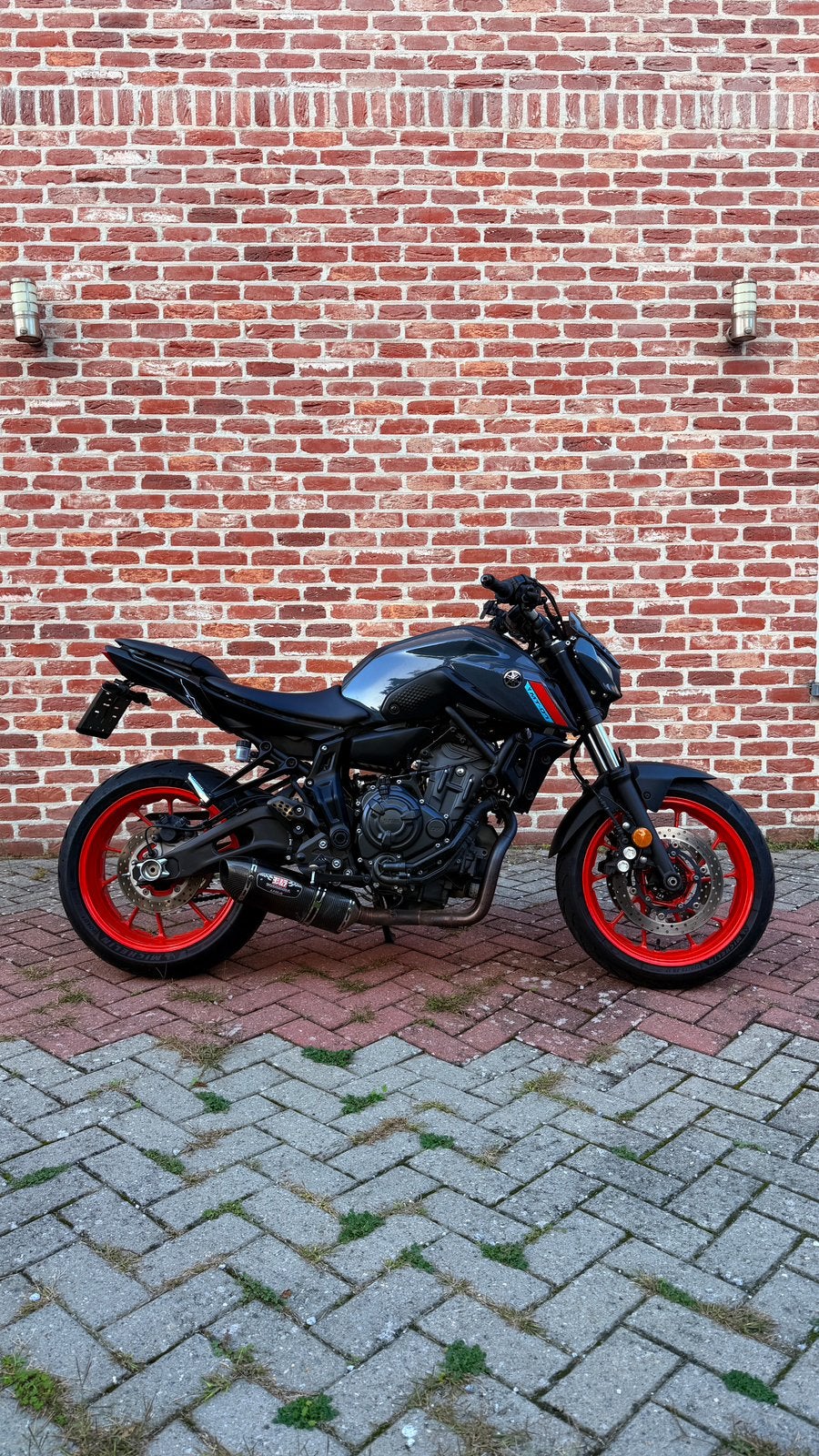 YAMAHA MT-07 2021 | 8700km | 35kw A2 of 54kw | straightpipe, Motoren, 2 cilinders, Gebruikt, Particulier, Minimaal motorrijbewijs A2