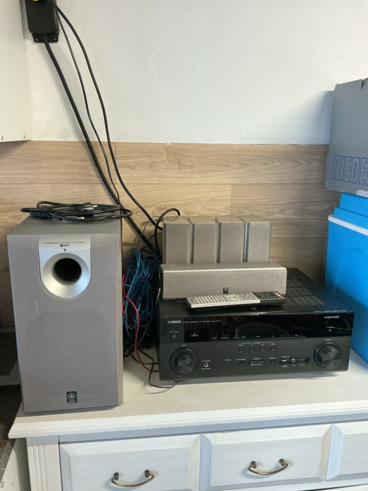 7.1 surround, Audio, Tv en Foto, Home Cinema-sets, Ophalen, Zo goed als nieuw
