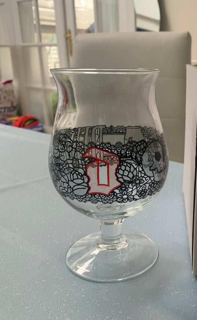 Duvel glas joske, Verzamelen, Ophalen of Verzenden, Zo goed als nieuw, Duvel
