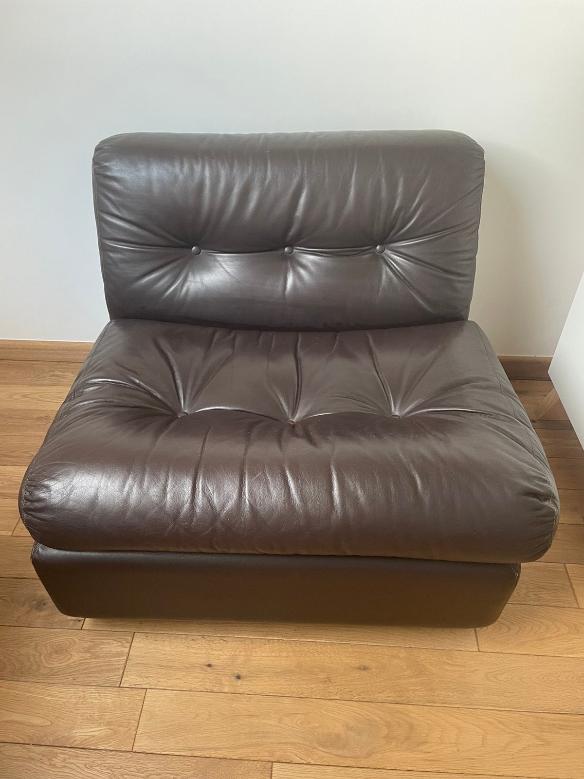 Amanta Modular Sofa by Mario Bellini for C&b Italy, 1970s, Enlèvement, Utilisé, Cuir