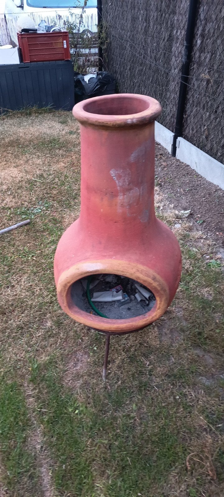 Tuinhaard, Ophalen, Gebruikt