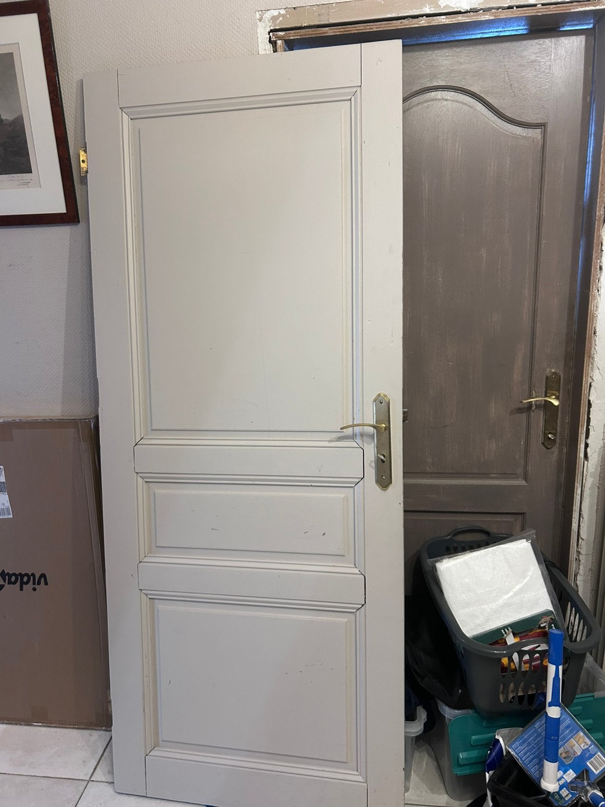 Vds : portes massives en meranti, Bricolage & Construction, Porte intérieure, Enlèvement, Utilisé, Bois