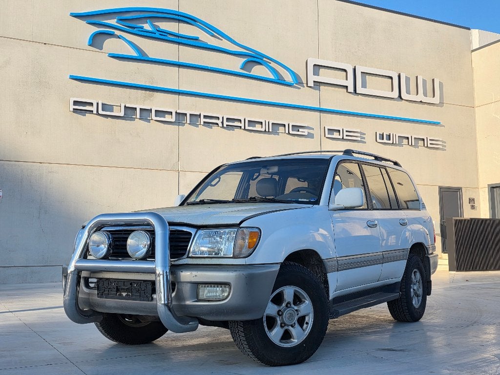 Toyota Landcruiser 4.7 Benzine V8, Auto's, Automaat, 238 kW, Wit, Leder