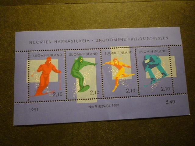 Finland/Finlande 1991 Mi BL 8** Postfris/Neuf, Postzegels en Munten, Postzegels | Europa | Scandinavië, Verzenden, Finland