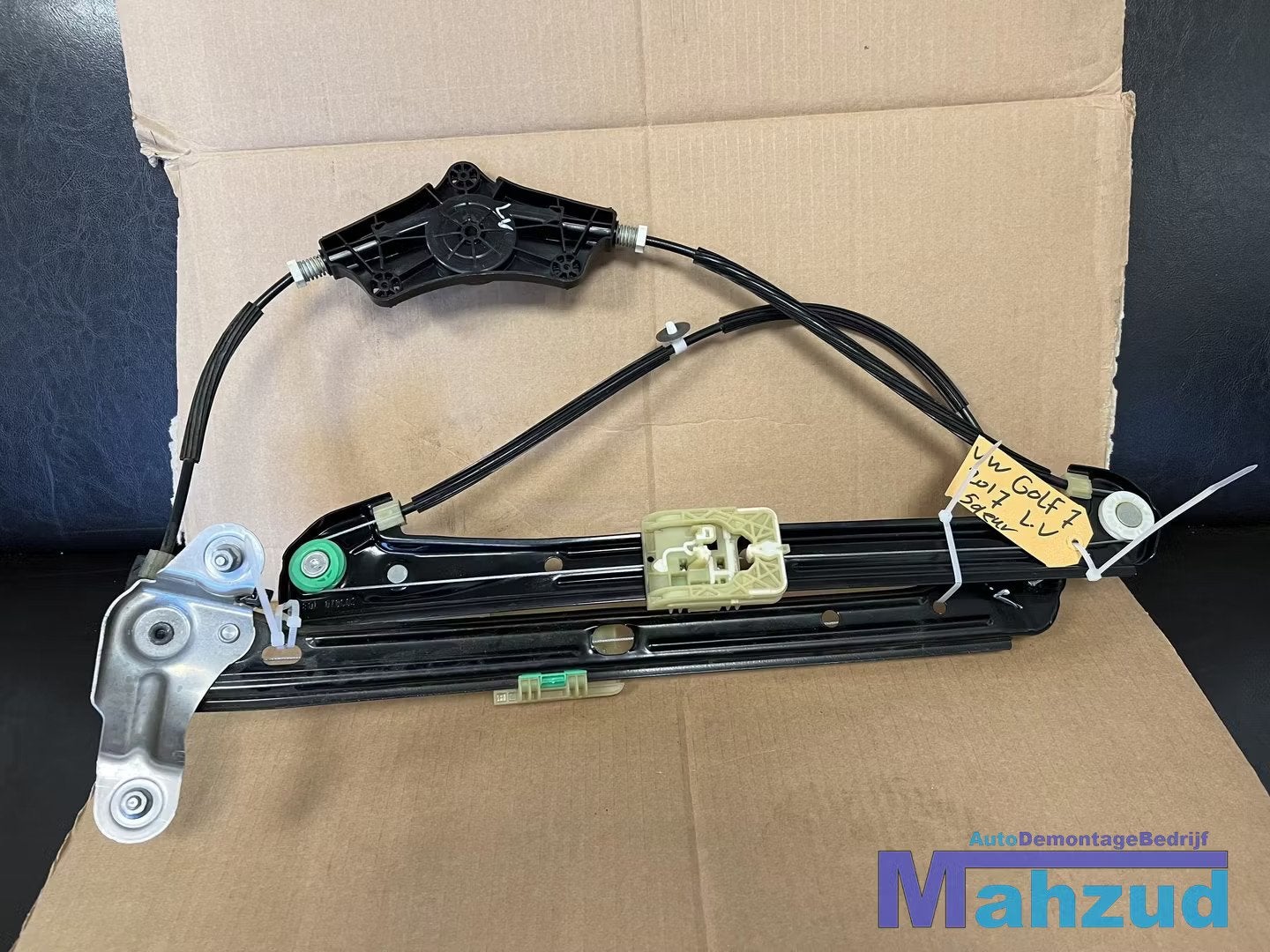 VW GOLF 7 7.5 Raammechaniek links voor 2012-2019 5G4837461H, Gebruikt, Volkswagen, Volkswagen AG, Vw@volkswagen.de