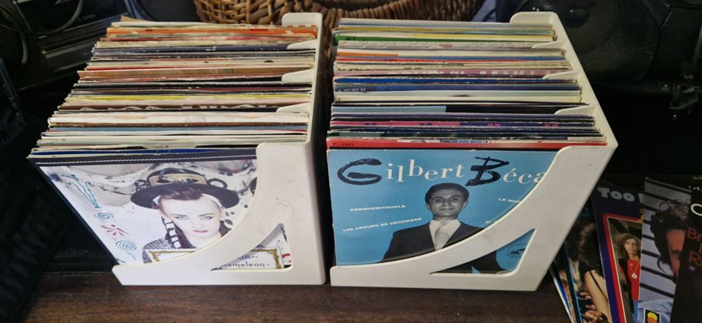 Lot de vinyles 45t et 33t, CD & DVD, Enlèvement