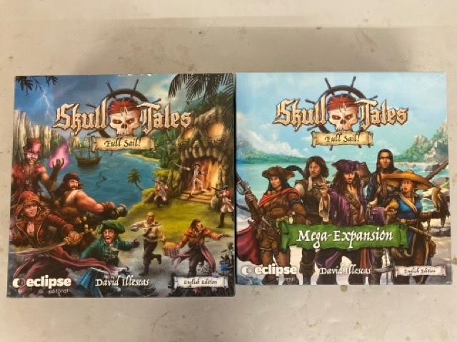 SKULL TALES FULL SAIL + MEGA EXPANSION - super lot - neuf, Hobby & Loisirs créatifs, Enlèvement ou Envoi