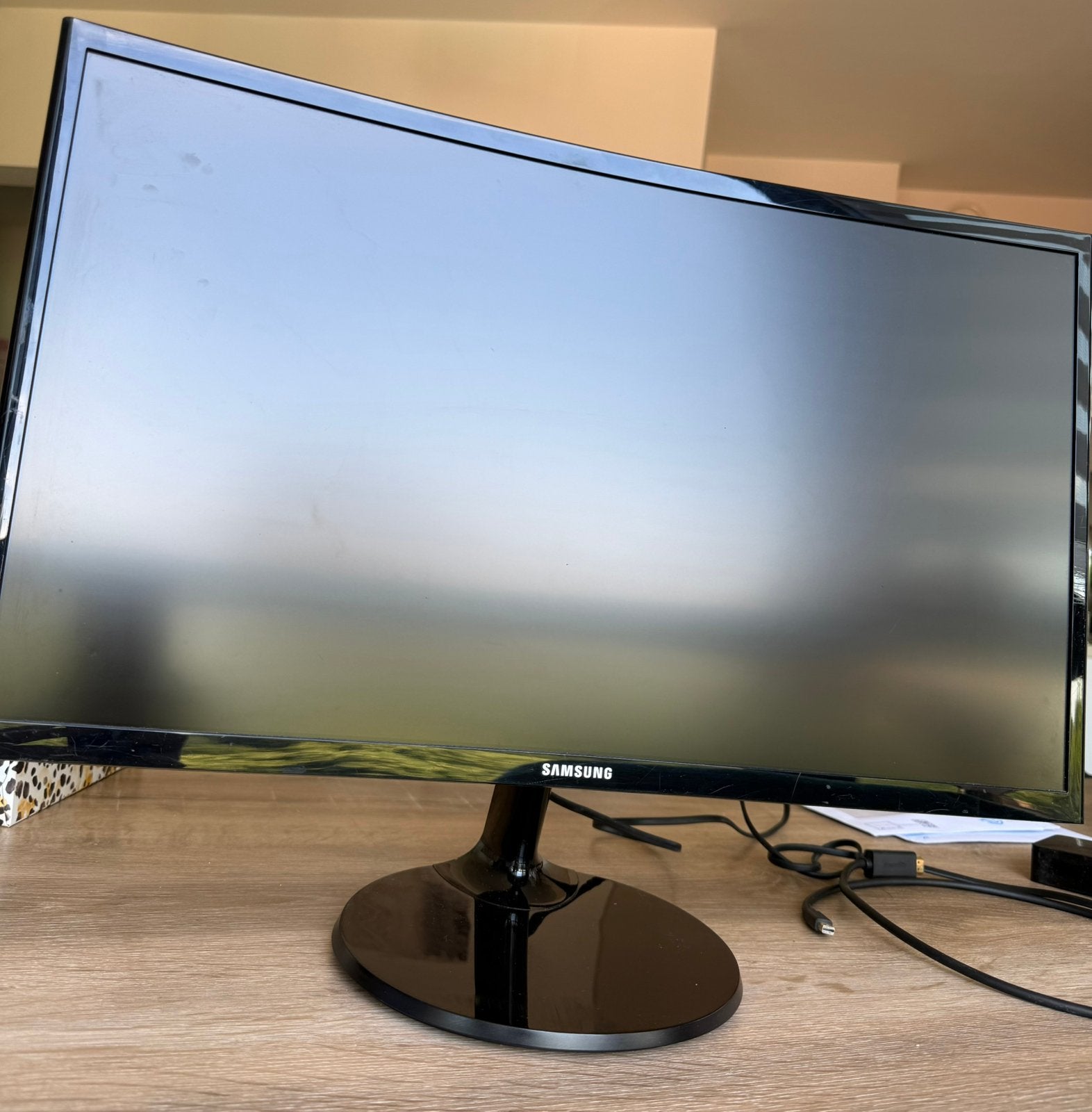 Ecran PC SAMSUNG incurvé, Computers en Software, Monitoren, Ophalen, Gebruikt