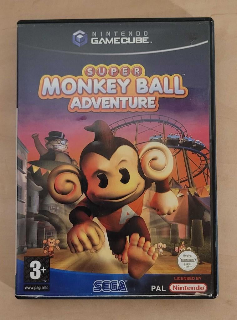 Super Monkey Ball Adventure (Gamecube), Games en Spelcomputers, Ophalen of Verzenden, Zo goed als nieuw, Avontuur en Actie, Vanaf 3 jaar