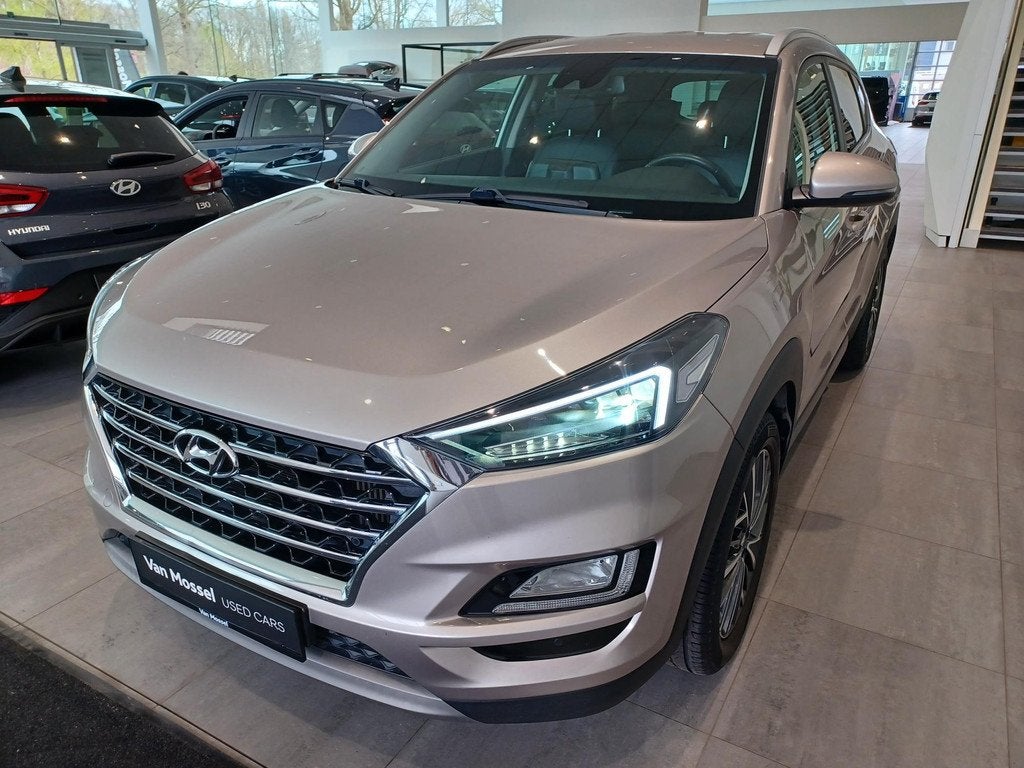 Hyundai Tucson Shine, Auto's, Automaat, Stof, Gebruikt, Overige kleuren
