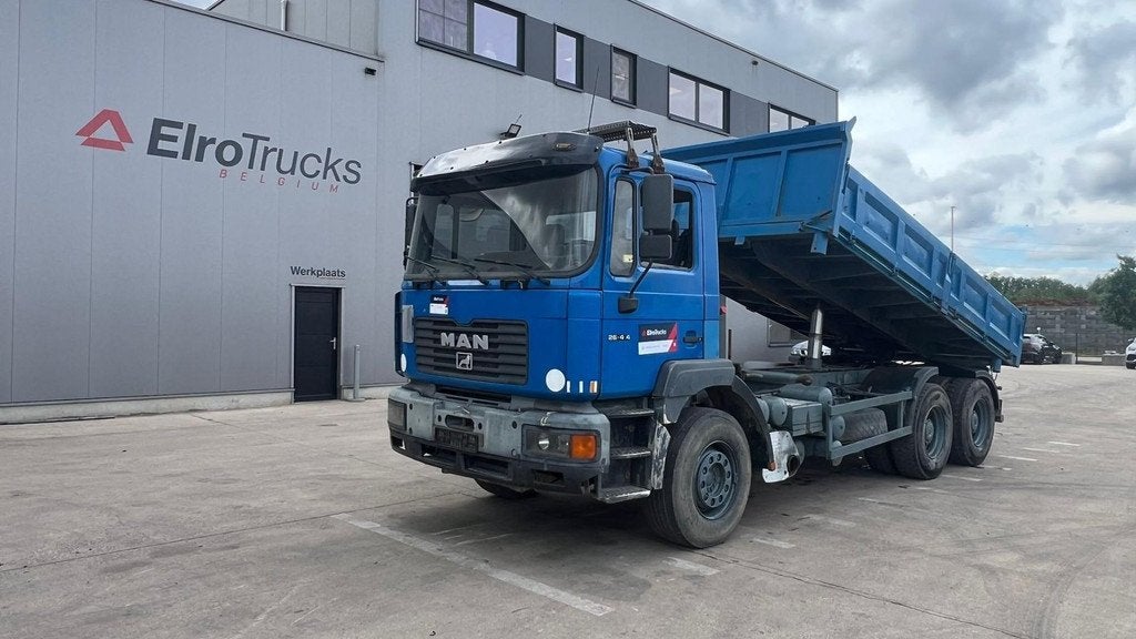 MAN 26.414 (CLEAN TRUCK / 6X4 / 6 CYLINDER / PROPRE / BIG AX, Euro 2, Achat, Entreprise, Boîte manuelle