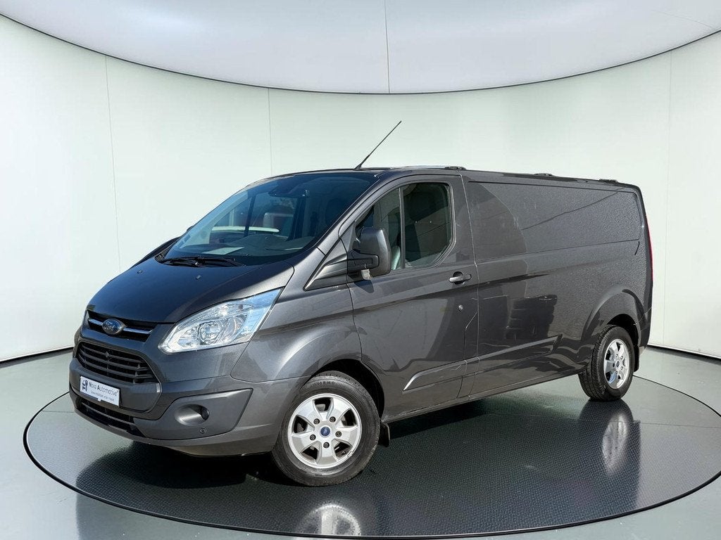 Ford Transit Custom Autom. Camera,Trekhaak, PDC, Full Option, Auto's, Bestelwagens en Lichte vracht, 4 cilinders, Leder en Stof