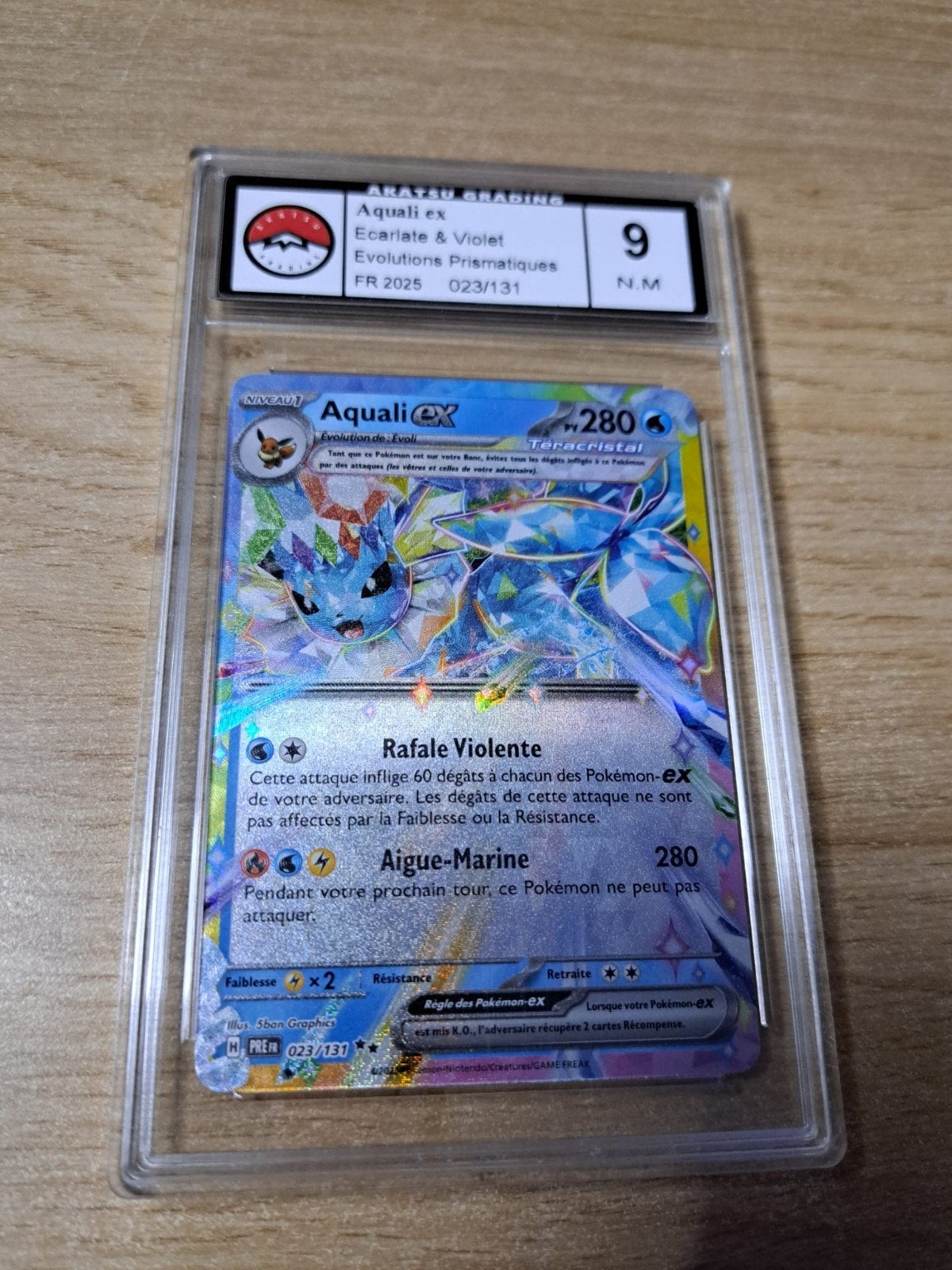 Aquali ex 023/131, Hobby en Vrije tijd, Verzamelkaartspellen | Pokémon, Ophalen