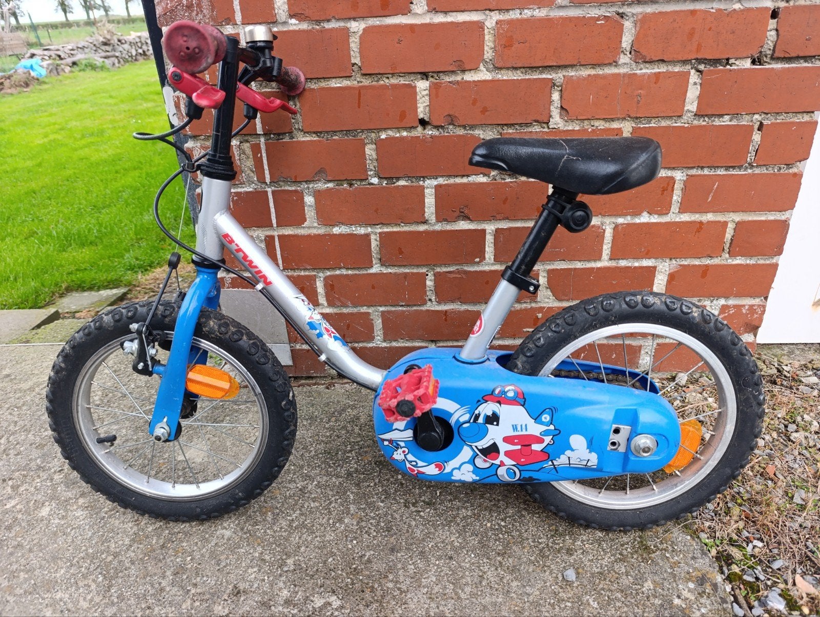 Vélo 14 pouces, Vélos & Vélomoteurs, Enlèvement, Utilisé, Moins de 16 pouces, B'twin decathlon