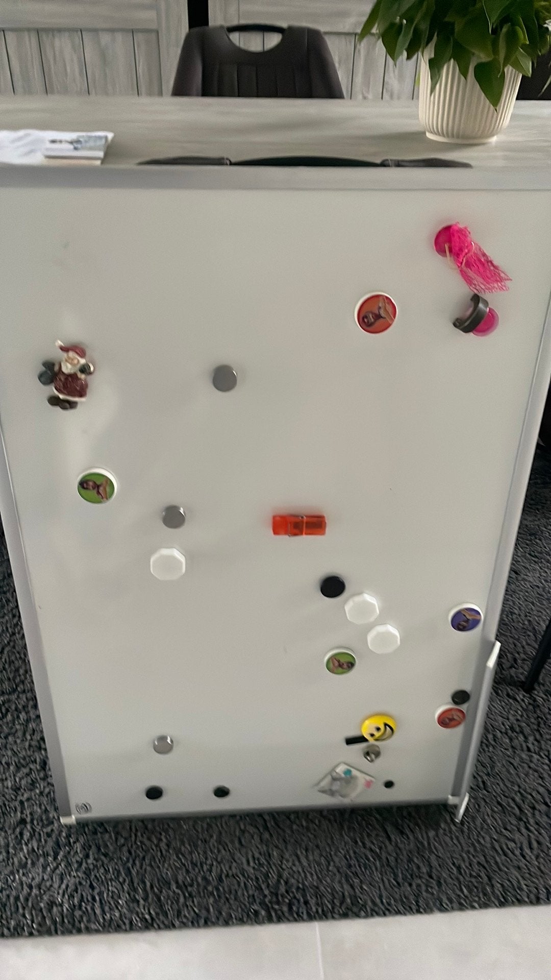 Magnetisch bord,whiteboard 60 x 90 cm, Ophalen, Zo goed als nieuw