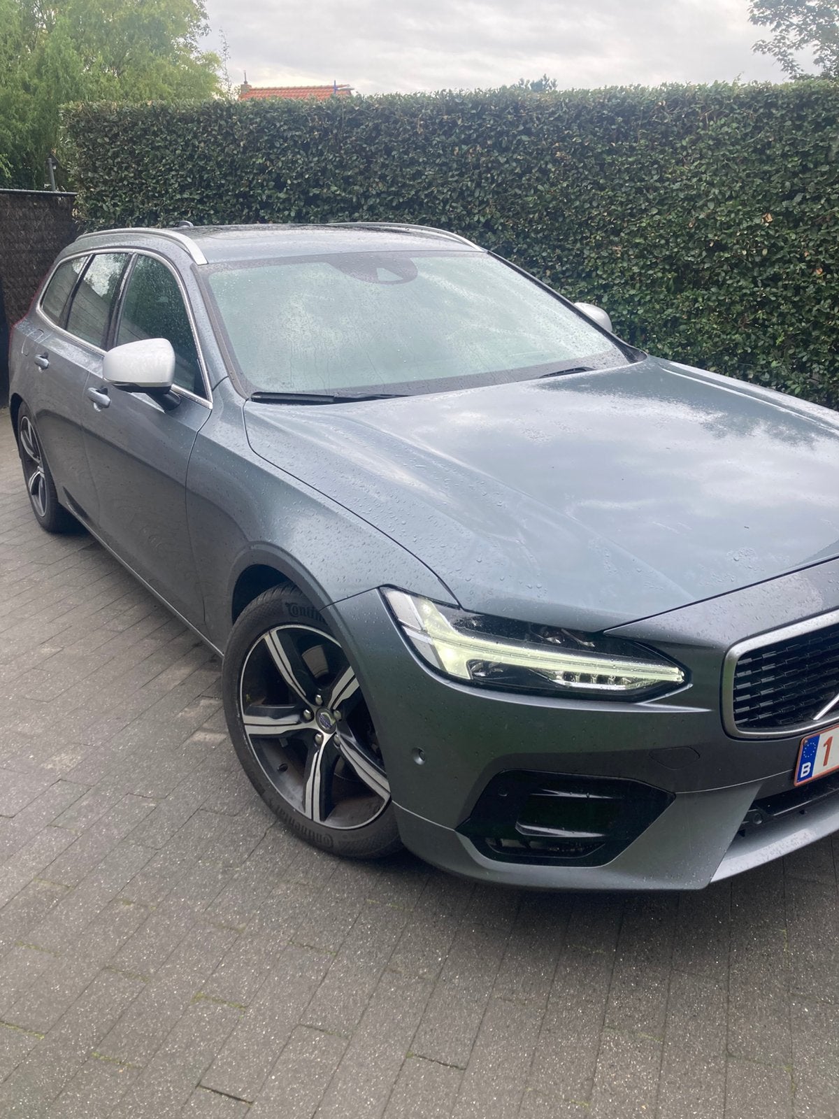 Volvo V90 R modèle T5, Cuir, Argent ou Gris, V90, Phares entièrement LED