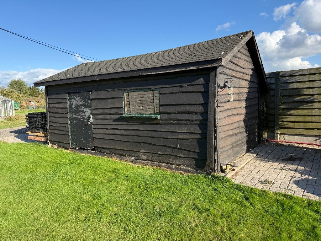 Gratis Tuinhuis, Ophalen, Tuinhuis, 1 raam, 500 cm of meer