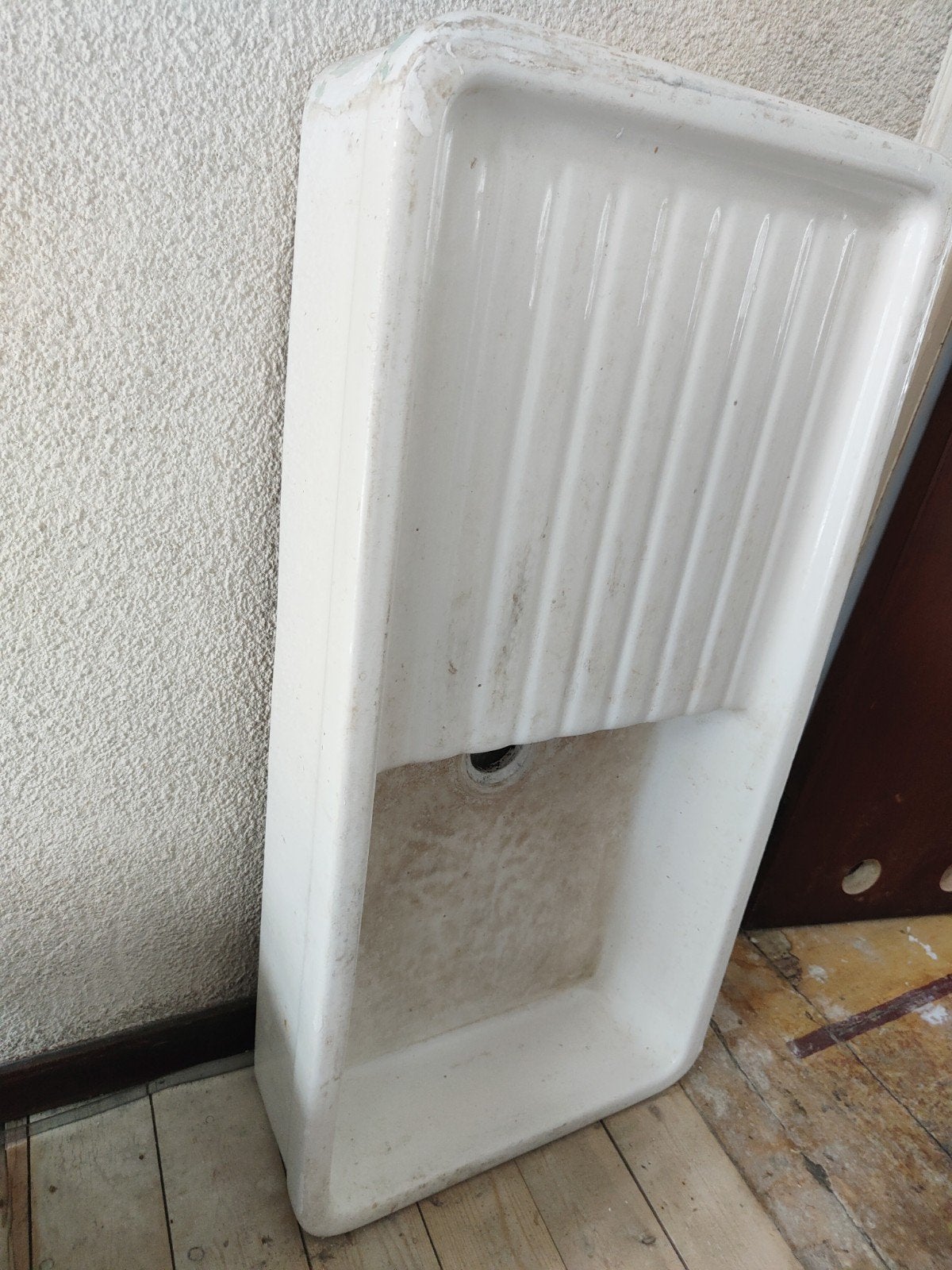 évier cuisine email 100x50x18cm, Huis en Inrichting, Keuken | Keukenelementen, Ophalen, Gebruikt, 100 tot 150 cm, Wit