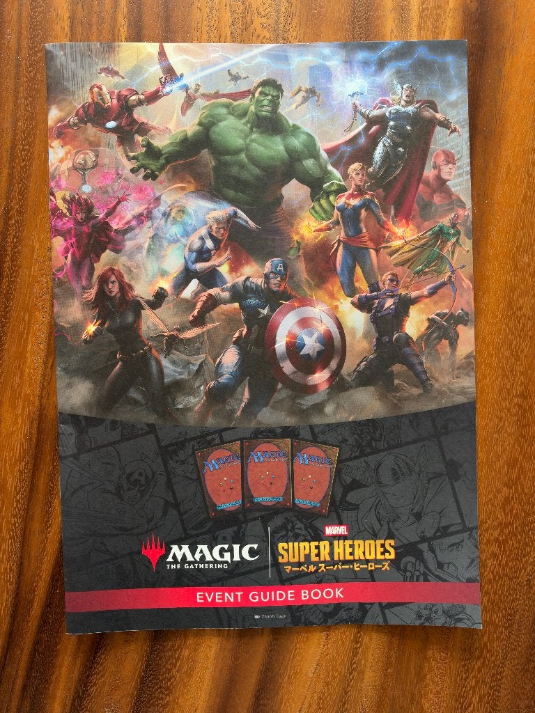 Magic the Gathering Marvel Super Heroes Japans promo boekje, Verzenden, Nieuw, Boek of Catalogus