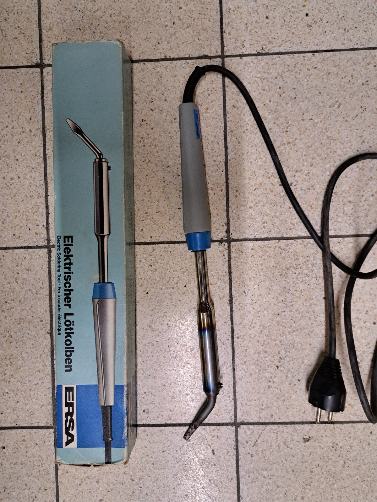 Fer à souder professionnel ERSA 100 W, Bricolage & Construction, Enlèvement ou Envoi, Comme neuf, Moins de 150 ampères, Autres types