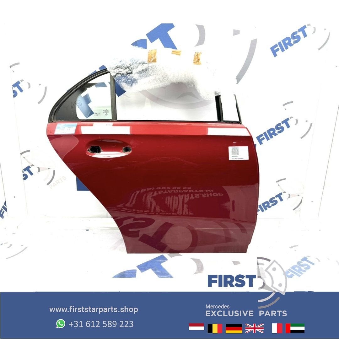 W177 A Klasse RECHTS ACHTER DEUR PORTIER ROOD Mercedes RECHT, Gebruikt, -, Deur, Achter