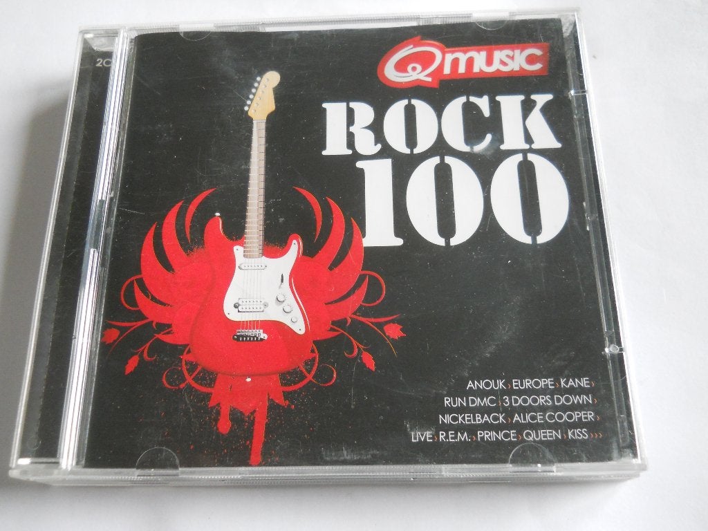 2 CD S - Q MUSIC - ROCK 100, Cd's en Dvd's, Ophalen of Verzenden, Zo goed als nieuw, Verzamelalbum, Rock en Metal