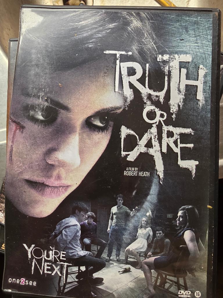 Truth or dare dvd, Cd's en Dvd's, Dvd's | Horror, Ophalen of Verzenden, Zo goed als nieuw, Slasher