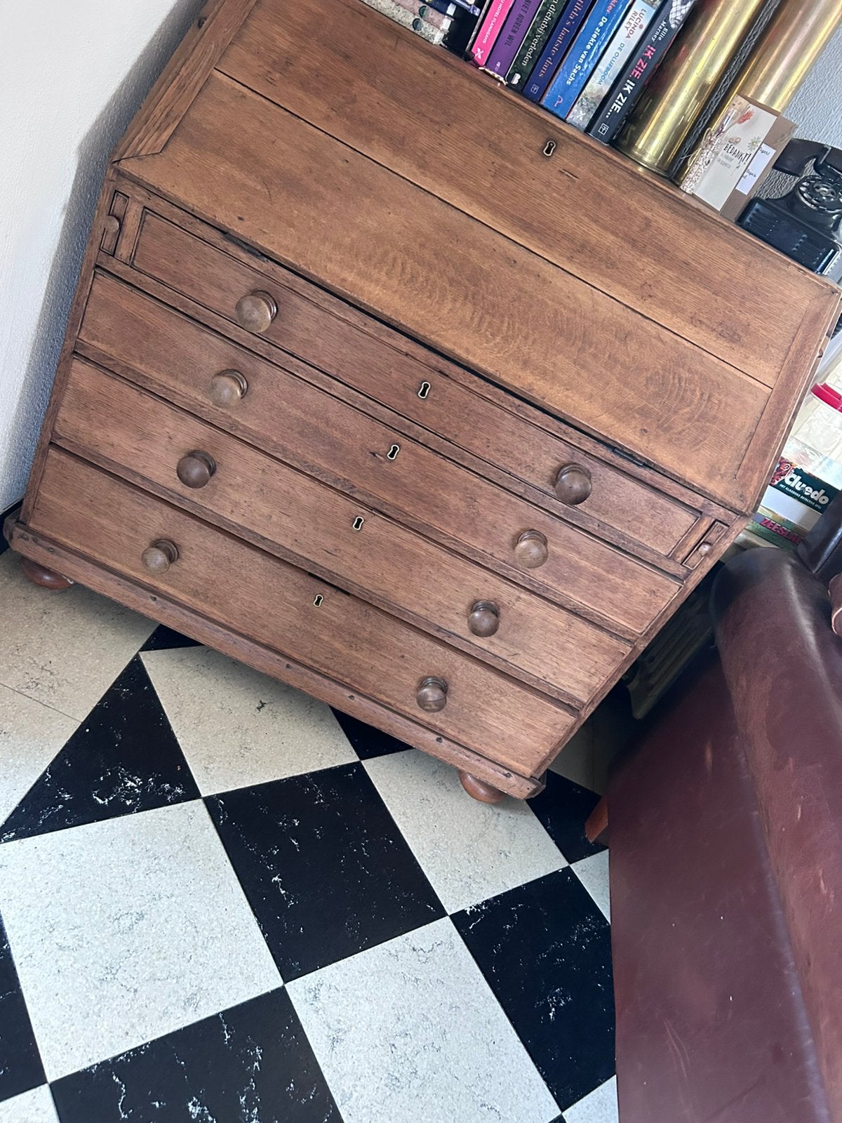 Secretaire refurbished, Enlèvement, Comme neuf, Vintage