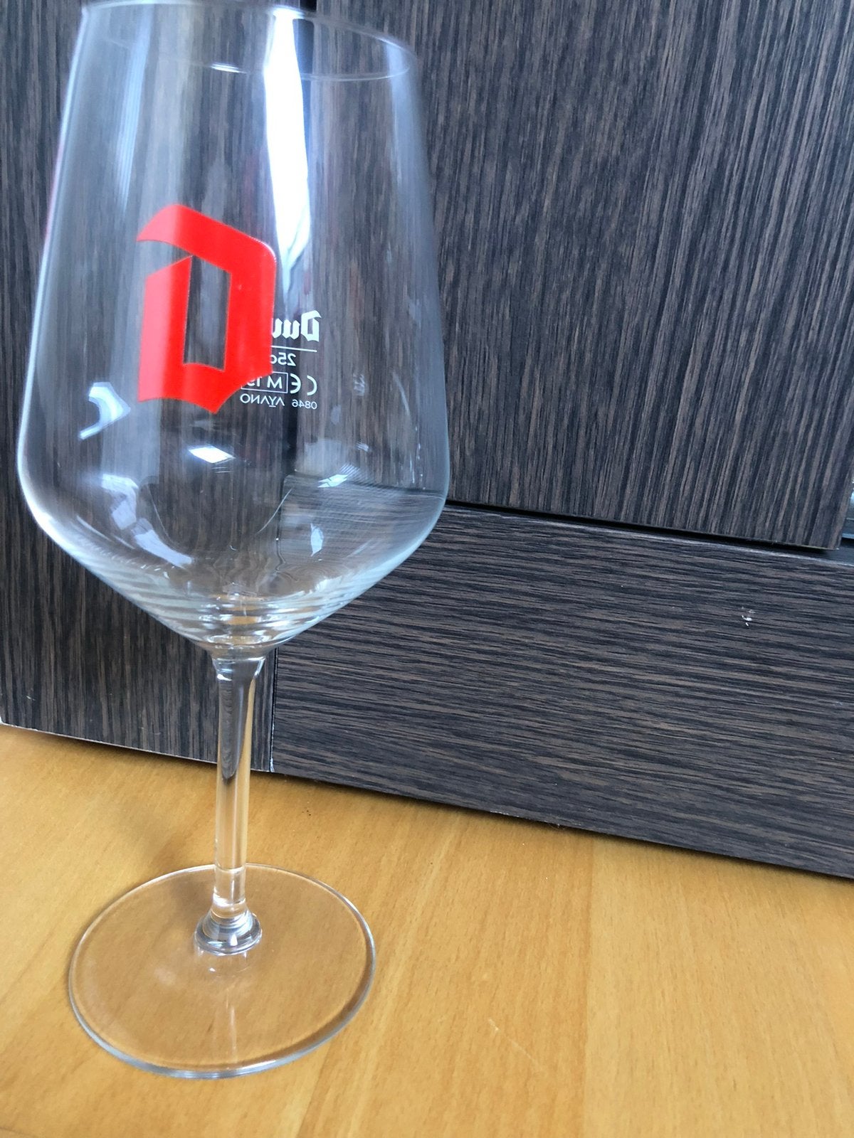 Duvel wijnglas rode D, Verzamelen, Ophalen of Verzenden, Nieuw, Bierglas
