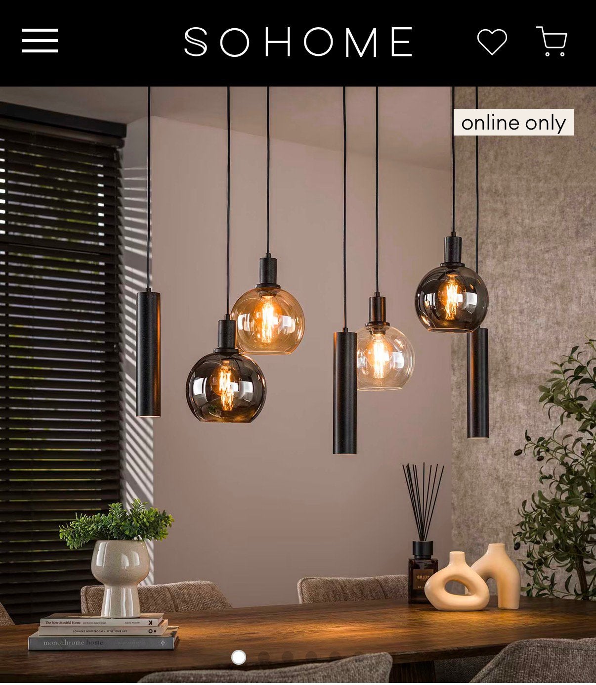 Nieuw in verpakking Hanglamp ligari, Ophalen, Zo goed als nieuw, Glas