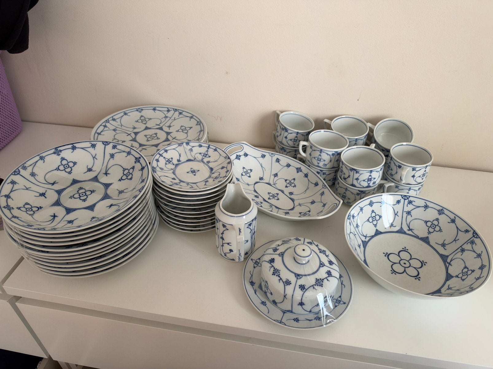 Bavaria servies (Boch look a like), Antiek en Kunst, Ophalen