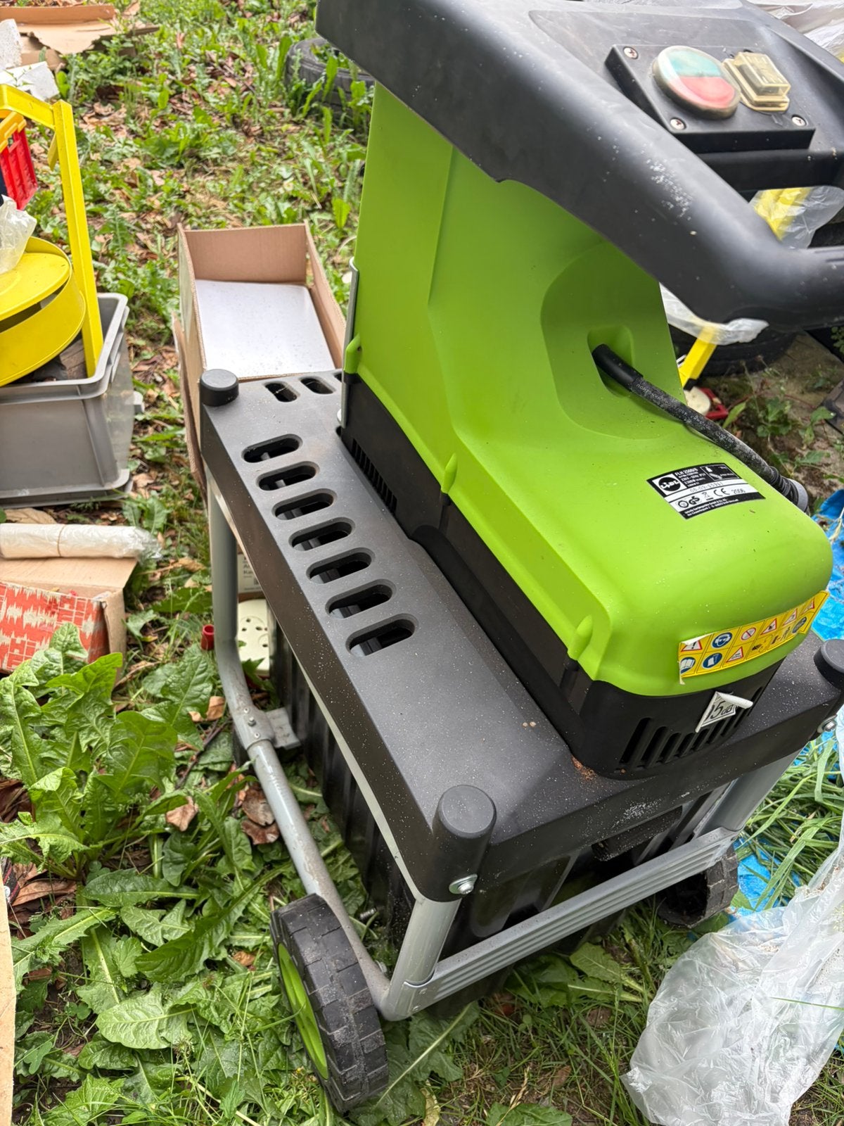 Broyeur électrique, Jardin & Terrasse, Enlèvement, Utilisé, Électrique
