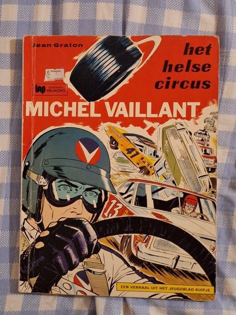 Michel Vaillant 15: het helse circus, Eén stripboek, Ophalen of Verzenden, Gelezen