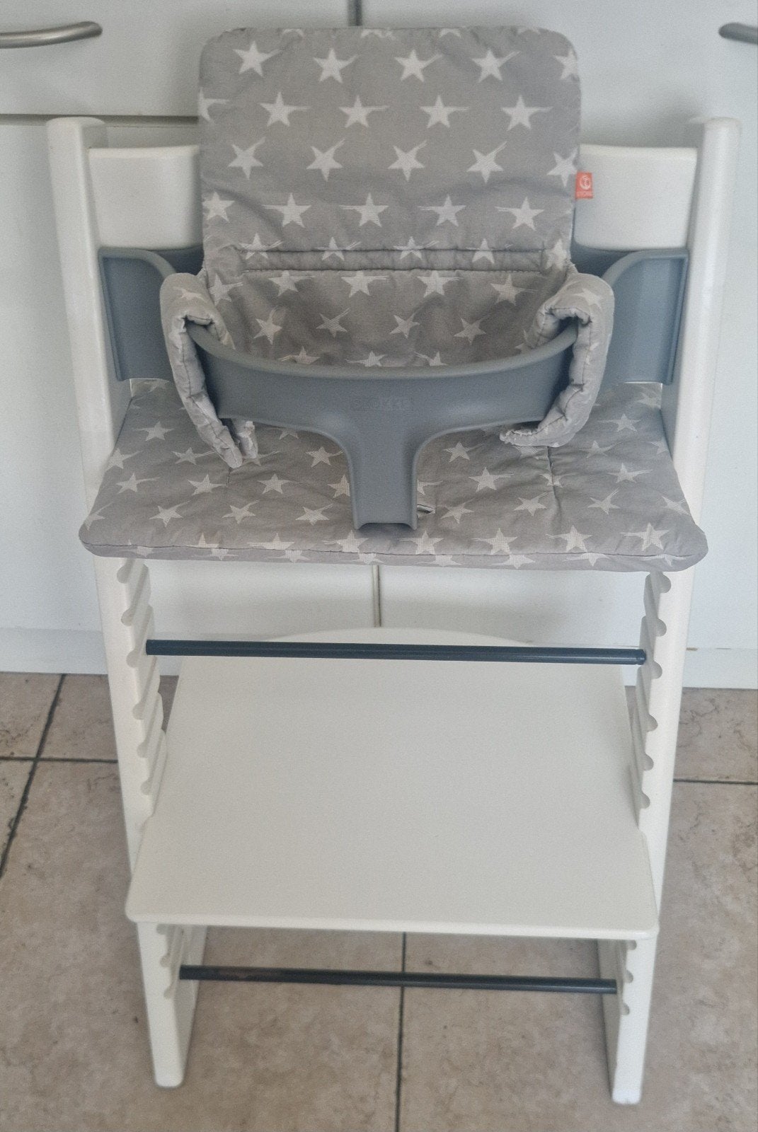 Stokke Tripp Trapp met babyset en kussenset, Kinderen en Baby's, Ophalen