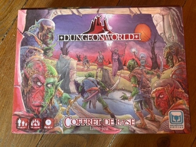 DUNGEONWORLD : COFFRET DE BASE - jeu de rôle neuf, Hobby & Loisirs créatifs, Enlèvement ou Envoi