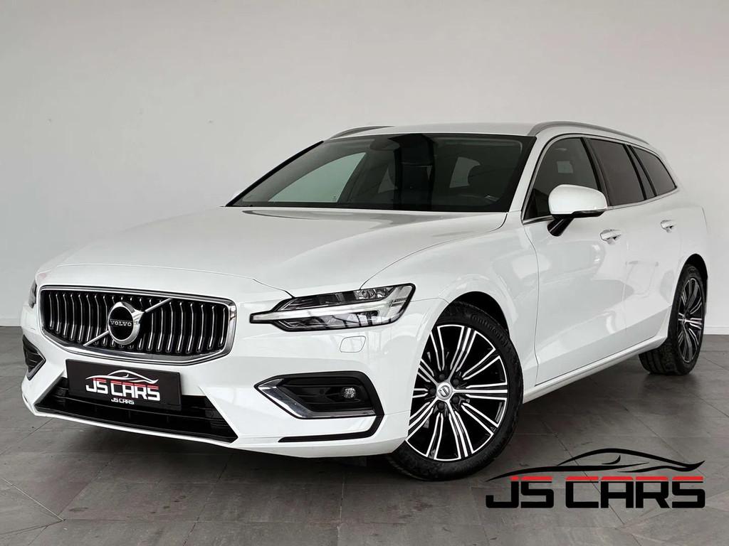 Volvo V60 BREAK 2.0 D3-GPS-CUIR-CARPLAY-CAMERA-JANTES18-PDC, Autos, Volvo, Cuir, Achat, Noir, 5 portes